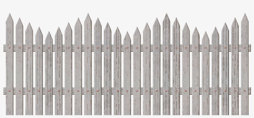 Picket Fence Png - White Picket Fence Png, transparent png #58435
