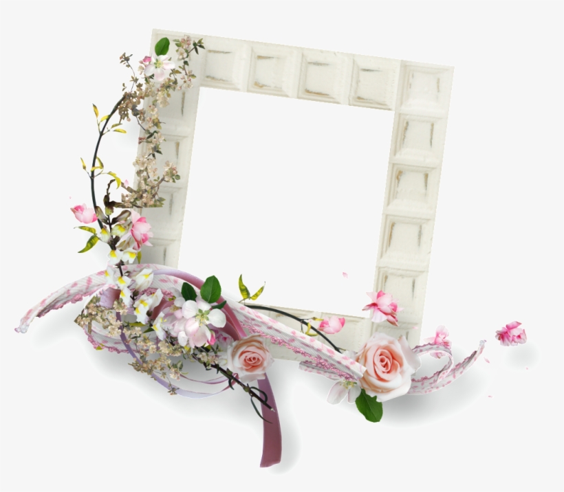 This Graphics Is Flower Border About Border - Picture Frame, transparent png #58577