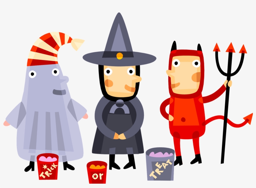 History Of Halloween Halloween History Com - Trick Or Treat Png, transparent png #59211