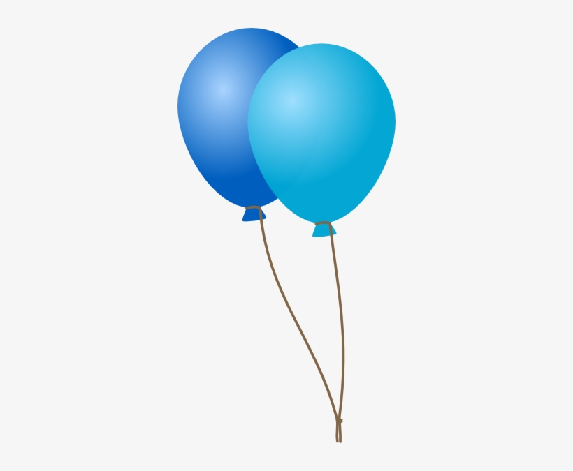 Navy Clipart Balloon - Blue Balloons Transparent Background, transparent png #59280