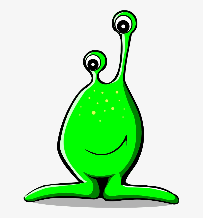 Comic Aliens - Alien Clipart, transparent png #59405