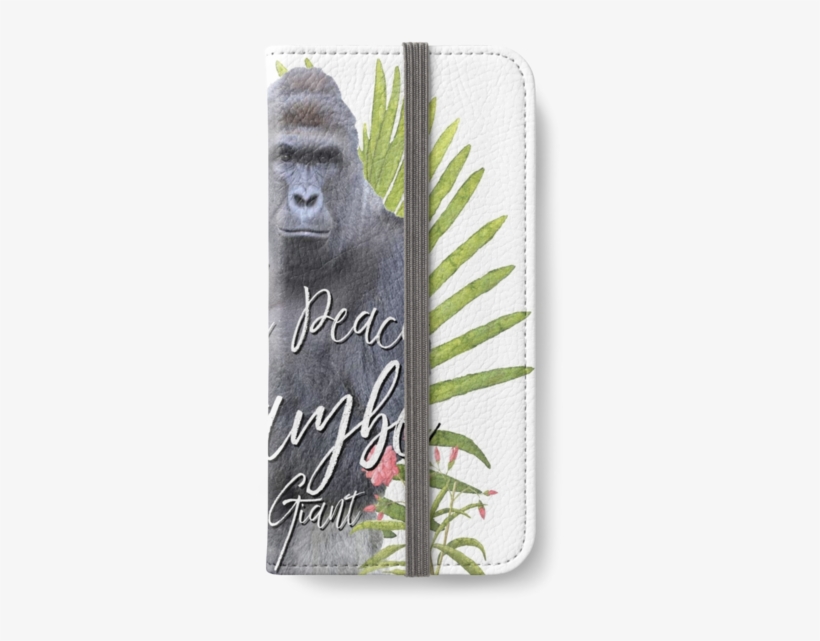 Harambe Rip Silverback Gorilla Gentle Giant Watercolor - Mountain Gorilla, transparent png #59484