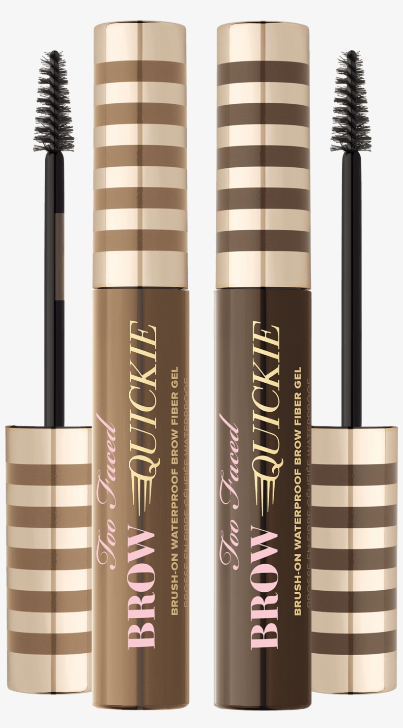 Quick View - Too Faced - Brow Quickie Brush-on Brow Fiber Gel -, transparent png #59577