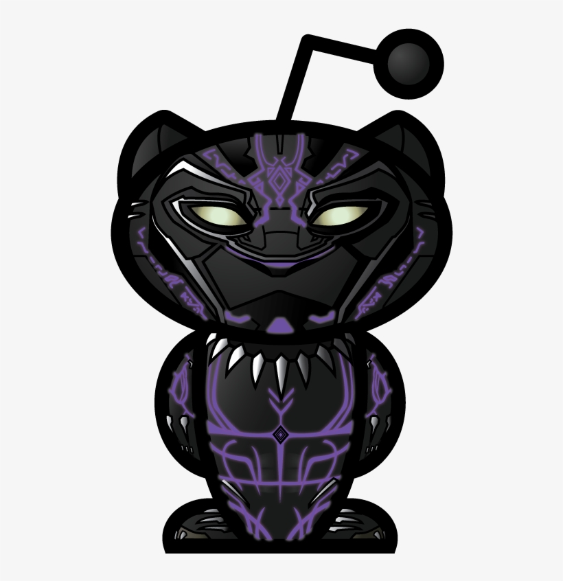 Black Panther Snoos For The New Movie Now With Glowing - Chair, transparent png #59738