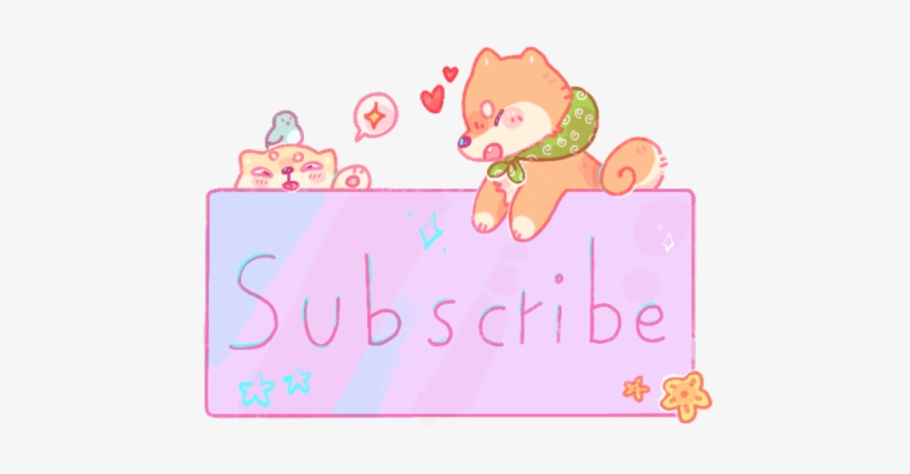 Subscribe Button Png Tumblr Cartoon Free Transparent Png