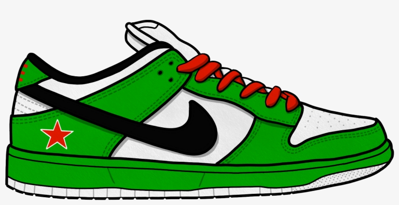 Converse Clipart Hip Hop Shoe Illustration - Nike Sneakers Clipart, transparent png #59806
