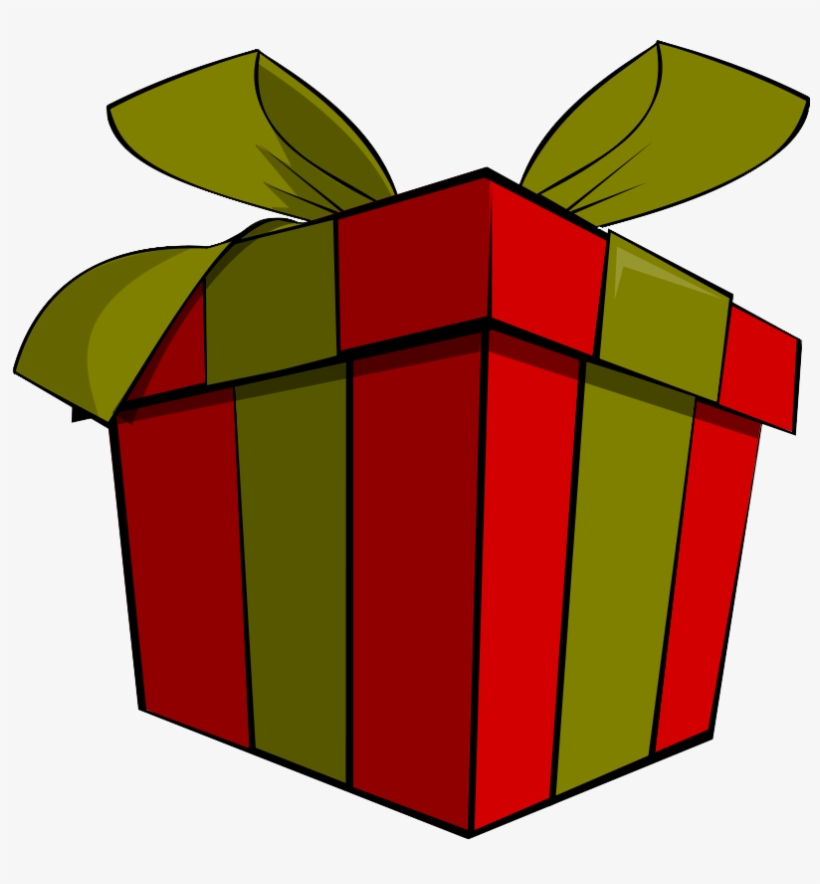 Christmas Present Clipart Free Images - Gift Clipart, transparent png #59810