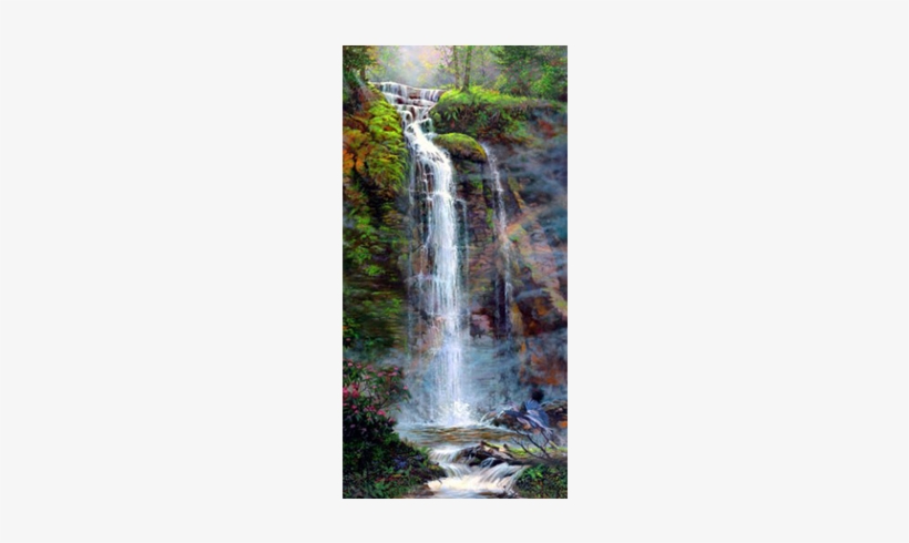 Cascading Waters - Landscape, transparent png #59890