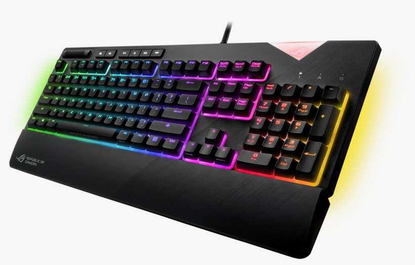 Rog Strix Flare - Asus 鍵盤, transparent png #59939