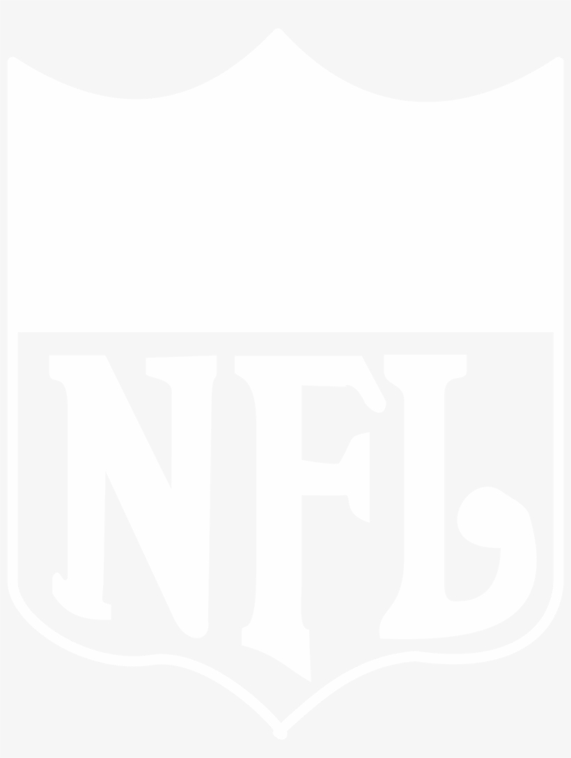 Nfl Logo Black And White - French Flag 1815, transparent png #59981