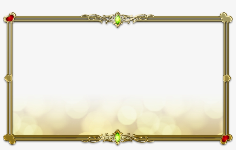 Golden Frame Png Pic Arts - Golden Frame Png, transparent png #500000