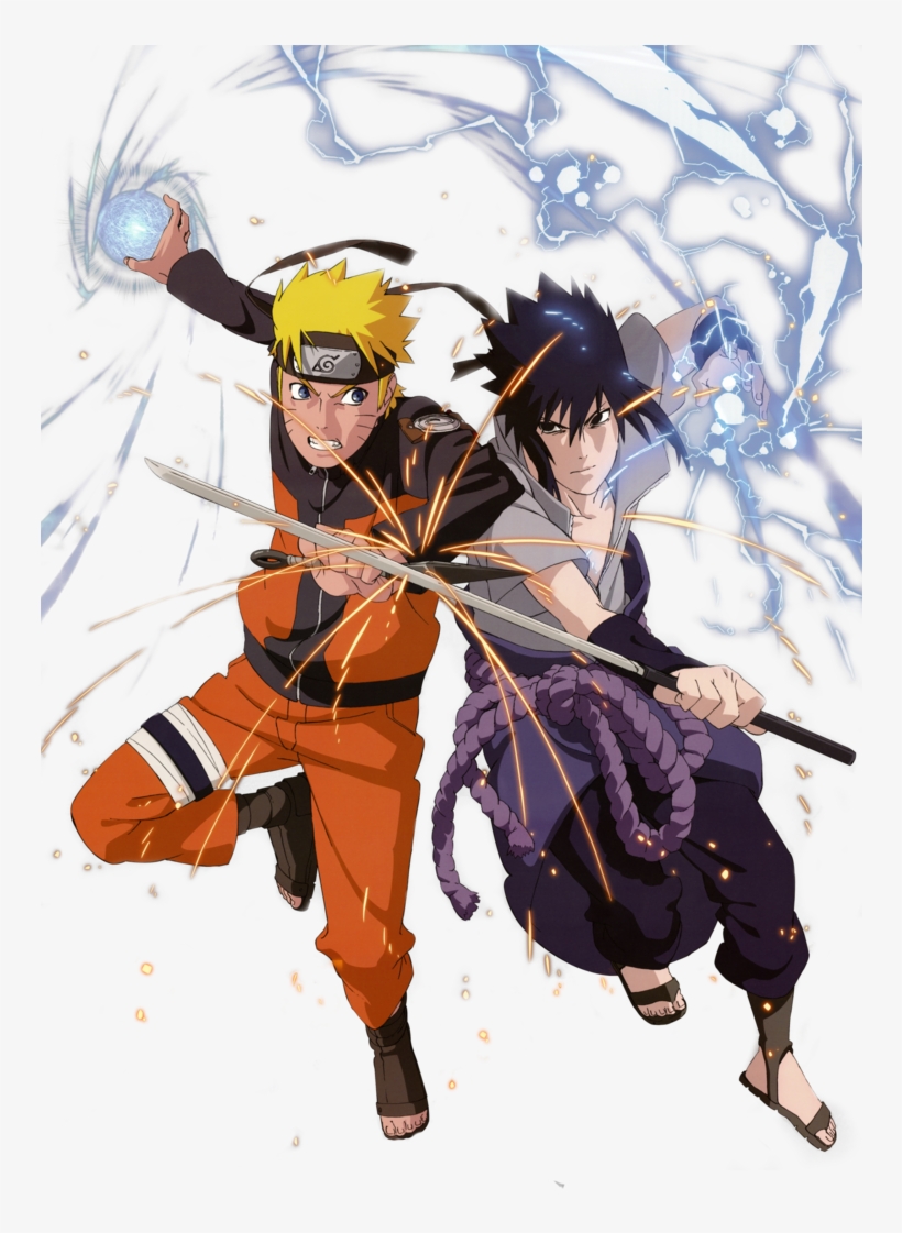 Naruto, Sasuke, And Vs Image - Naruto And Sasuke Transparent Png, transparent png #500118