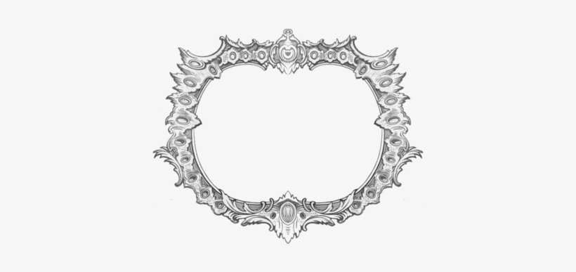 Vintage Borders - Baroque Border Png, transparent png #500120