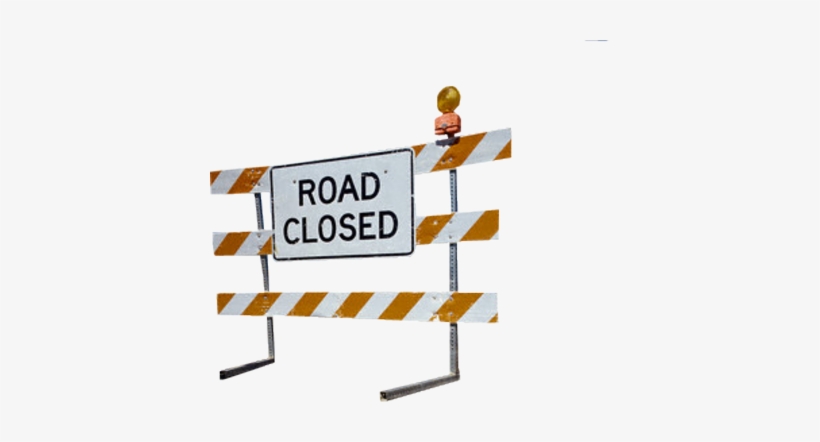 Pettis County Road & Bridge Department - Road Closed Transparent, transparent png #500552