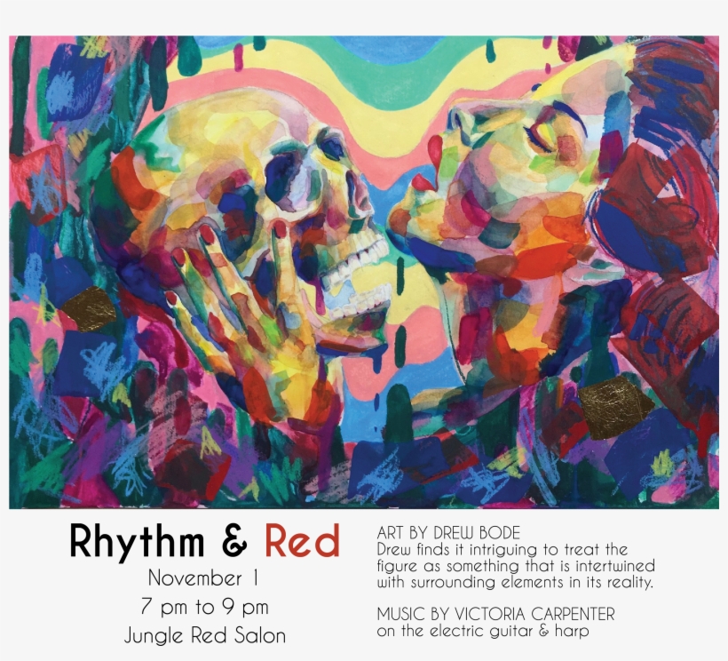 November's Rhythm & Red Is Coming Up - Painting, transparent png #501142