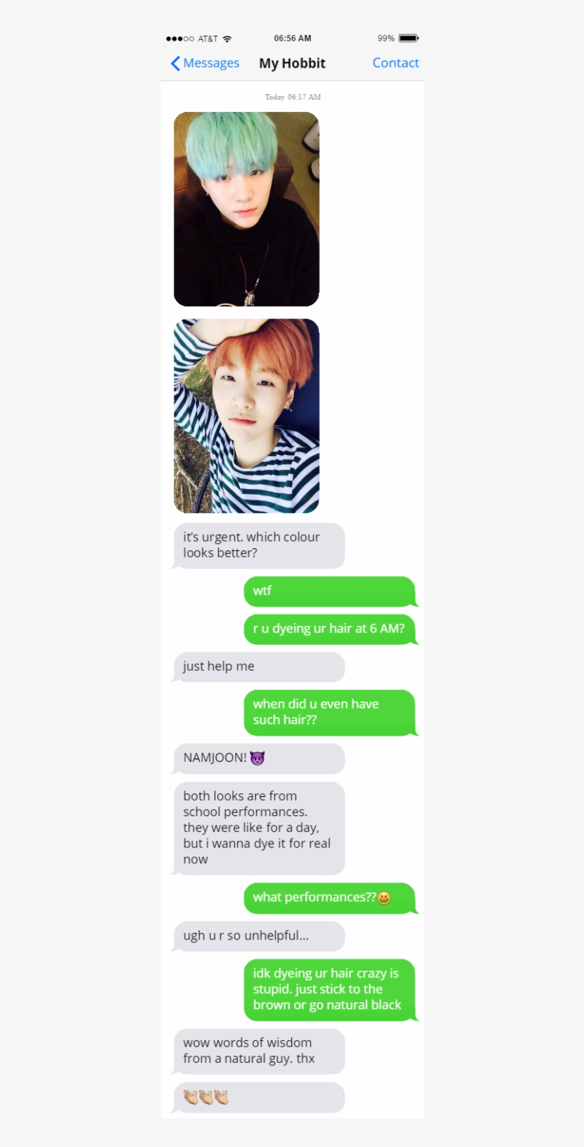 Namjoon Scoffed And Couldn't Help But Laugh With His - Red Hair, transparent png #501646