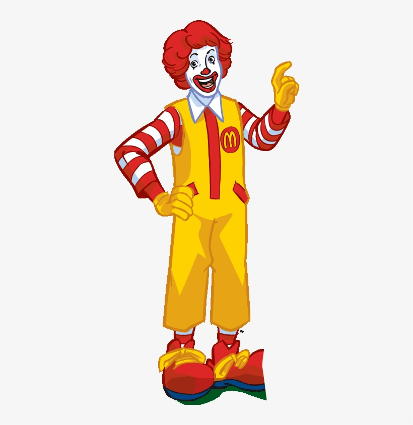 Mcdonalds Mascot Png - Mcdonalds Party Invitation Template, transparent png #501771