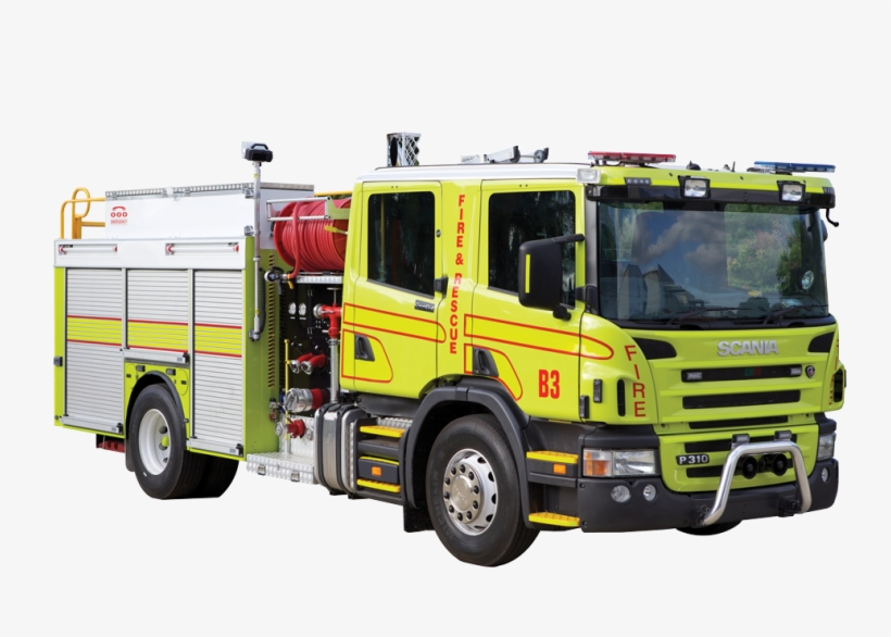 Tankers - Yellow Fire Truck Png, transparent png #502001