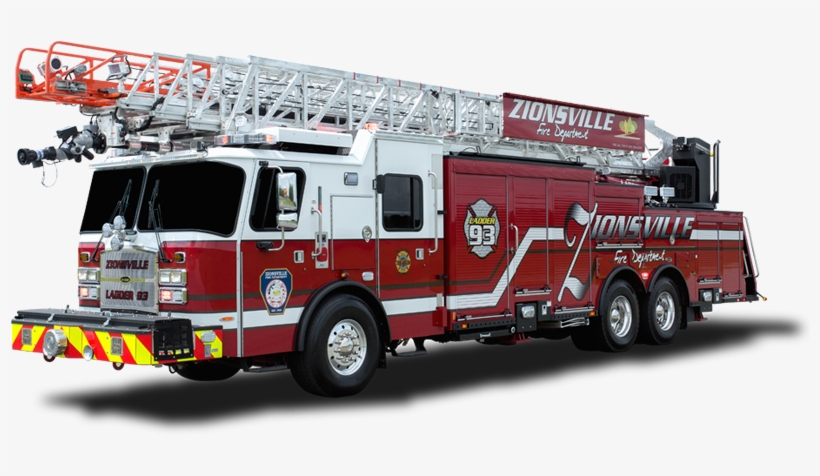 The Tallest Ladder In North America - Fire Engine, transparent png #502071