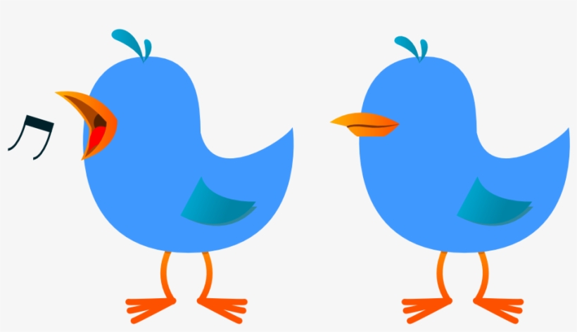 Net » Clip Art » Twitter Bird Tweet Tweet 5 Clipartist - 2 Little Dicky Birds Clipart, transparent png #502281