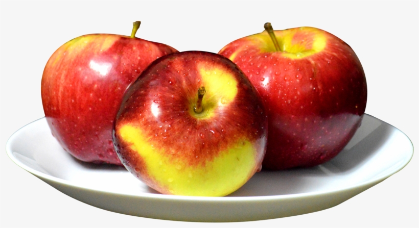Apples On A Plate, transparent png #502310