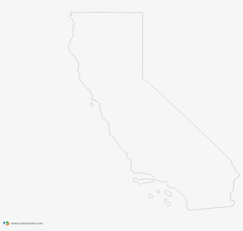 Transparent Calif Outline - Sketch, transparent png #502392