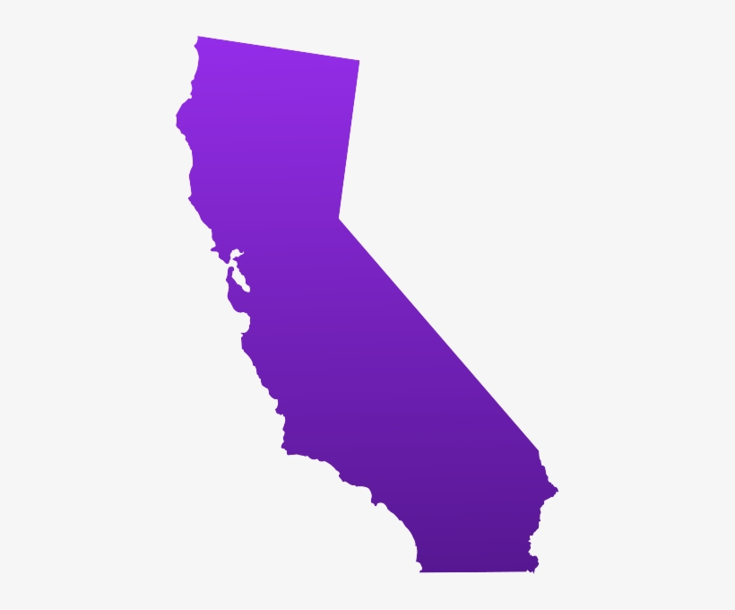 California Map Outline Vector - California Vector Png, transparent png #502442