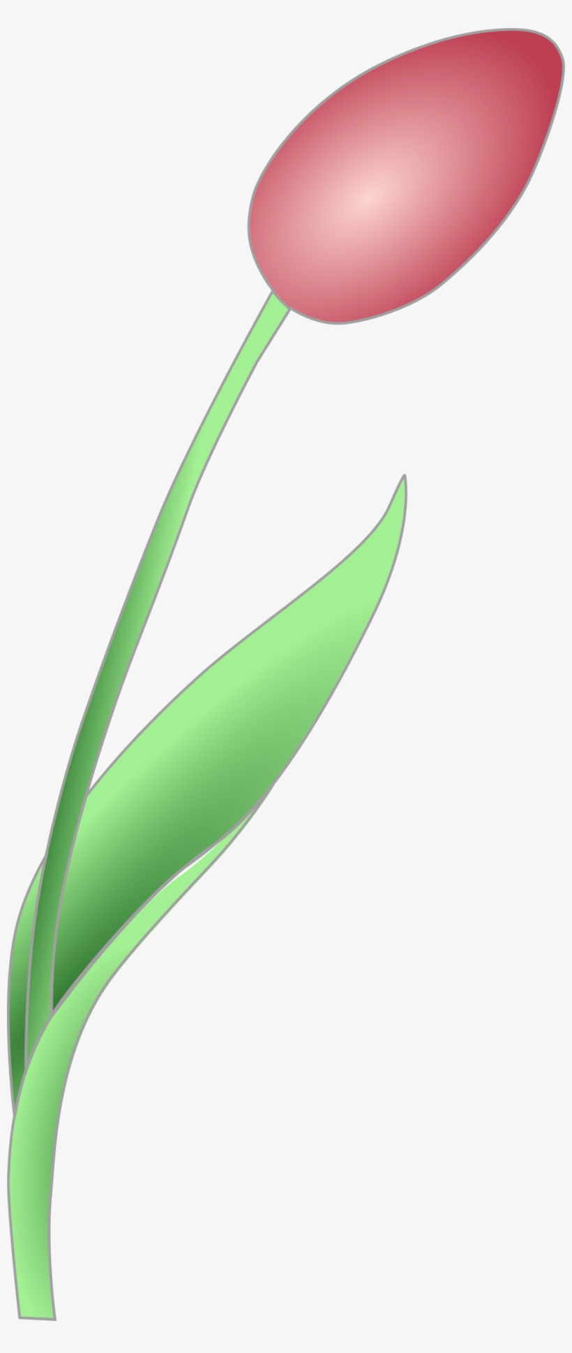 This Free Icons Png Design Of Simple Tulip, transparent png #502598