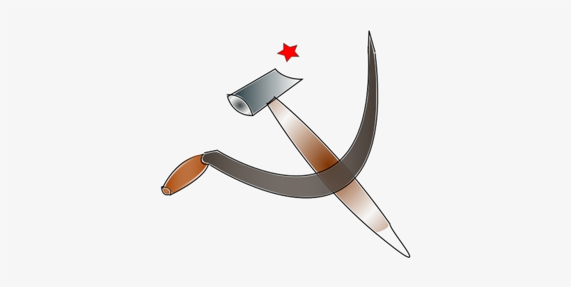 Communism - Hammer And Sickle, transparent png #502675