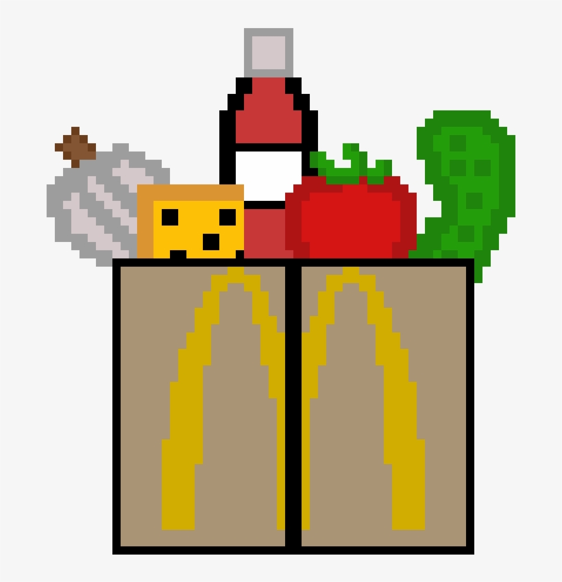 Graphic Freeuse Pixilart Shiping Crate By Anonymous - Cartoon, transparent png #502777