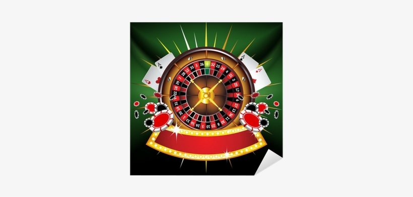 Casino Gold-framed Composition With Roulette Wheel - Win At Roulette [book], transparent png #502836
