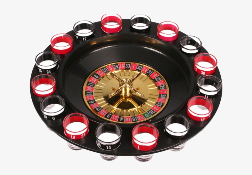 Roulette Drinking Game - Lucky Drunk Spin And Shot Drinking Roulette Party Game, transparent png #502915