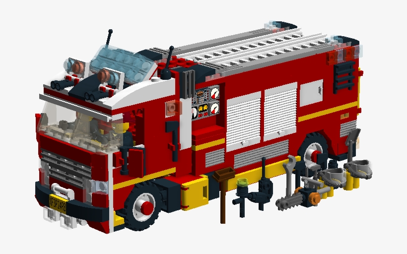 Fire Truck - Fire Apparatus, transparent png #503199