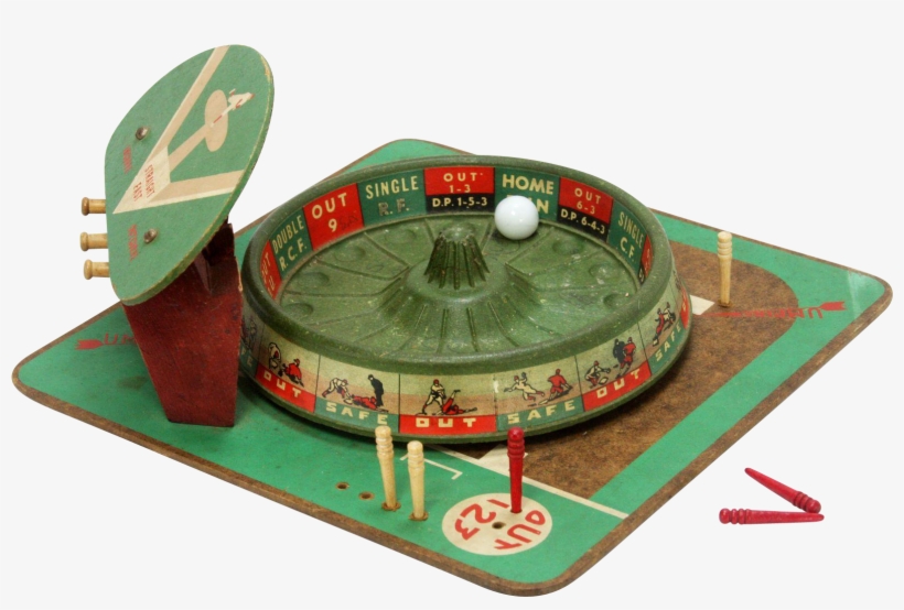 Vintage Pro Baseball Roulette Wheel Game Pm Game Co - Game, transparent png #503362