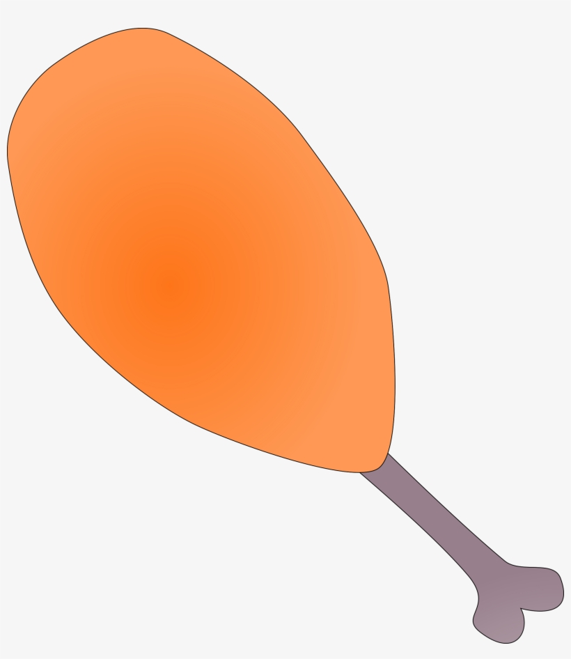 Small - Chicken Leg No Background, transparent png #503456
