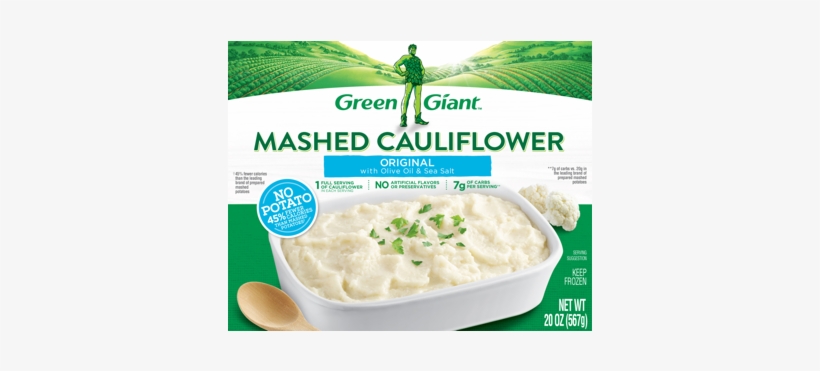 Cauliflower Mashed Potatoes Green Giant, transparent png #503686