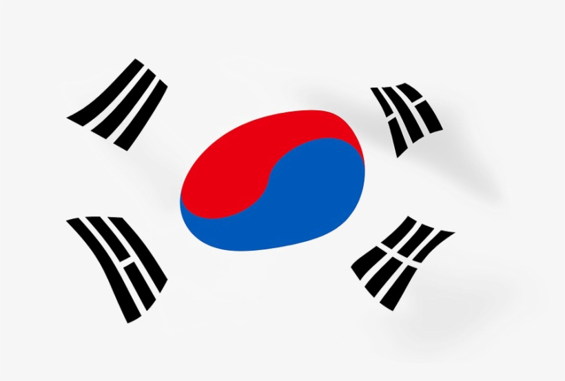 Korea Flag Png Image - South Korea Flag, transparent png #503687