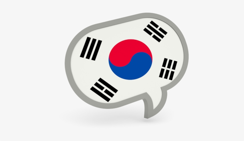 Korea Flag Transparent Image - Drawing Of Korea Flag, transparent png #503710
