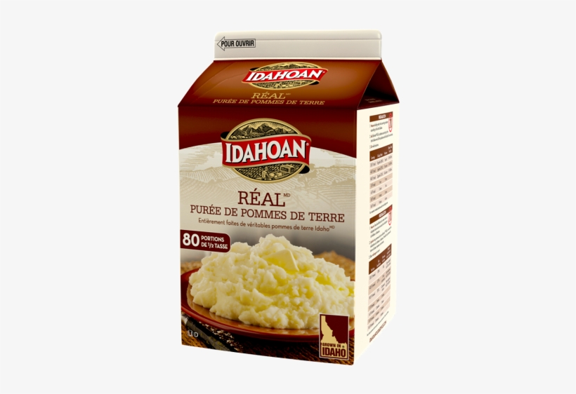Real Mashed Potatoes - Idahoan Potato Flakes, transparent png #503714