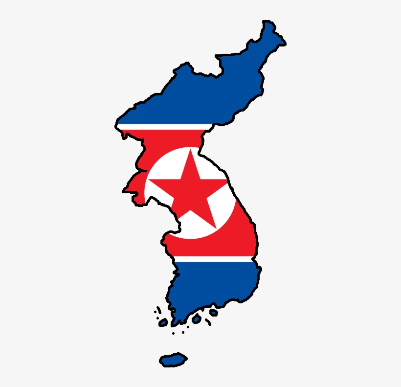 Flag Map Of Korea, transparent png #503866