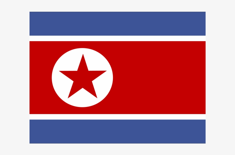 Flag Of Democratic People's Republic Of Korea Logo - North Korea Flag, transparent png #503941