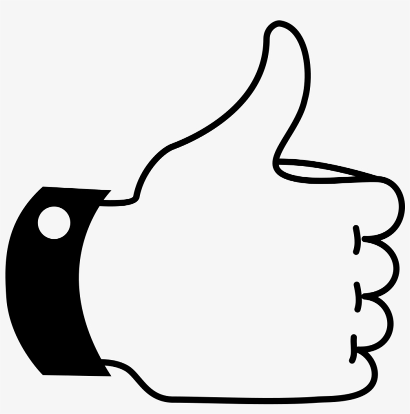 Like Thumb Up - Pulgar De Me Gusta, transparent png #504173