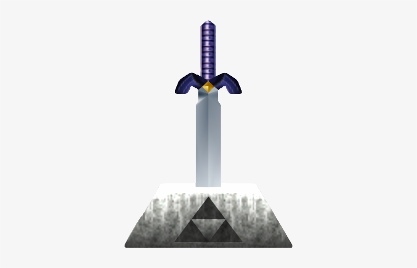 Pedestal Of Time - Legend Of Zelda Master Sword In Stone, transparent png #504362