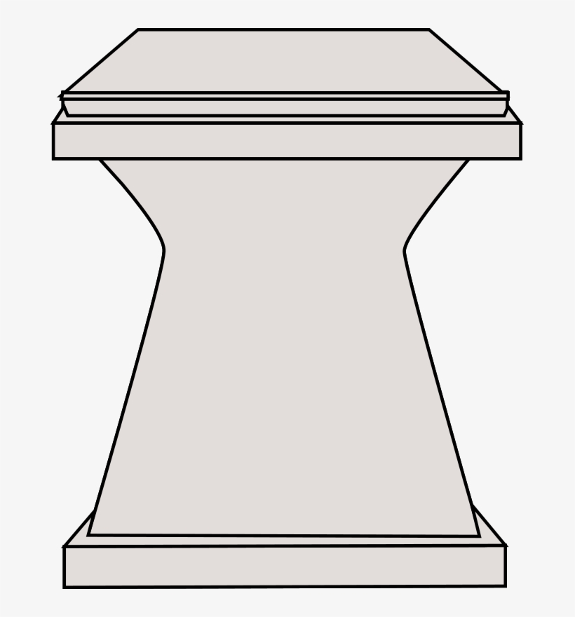 Medium Image - Pedestal Clipart Png, transparent png #504431