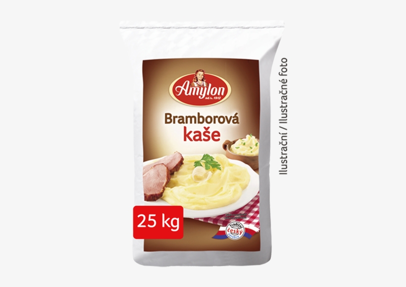 Mashed Potatoes 25 Kg - Amylon Puding S Příchutí Vanilka V Prášku 37g, transparent png #504514