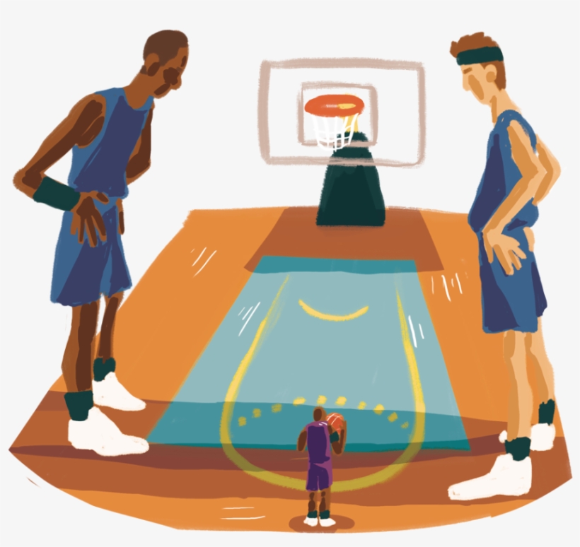 No Place For Hack A Shaq In Modern Nba - Dribble Basketball, transparent png #504569