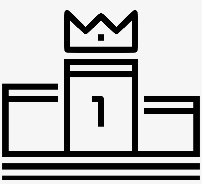 First Place Pedestal Comments - Icon, transparent png #504923