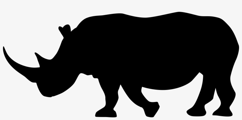 Clipart Royalty Free Stock Rhinoceros Cattle Clip Art - Rhino Clipart Png, transparent png #504945