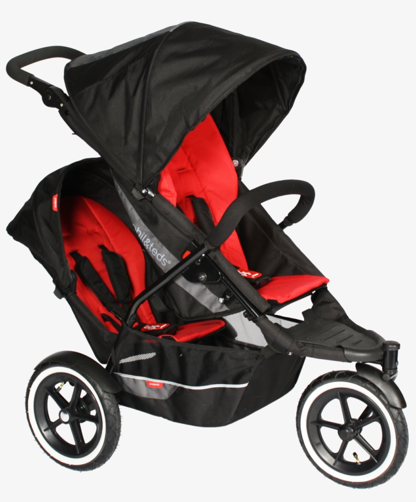 Black Pram Baby Png Image - Phil & Teds Explorer, transparent png #505664