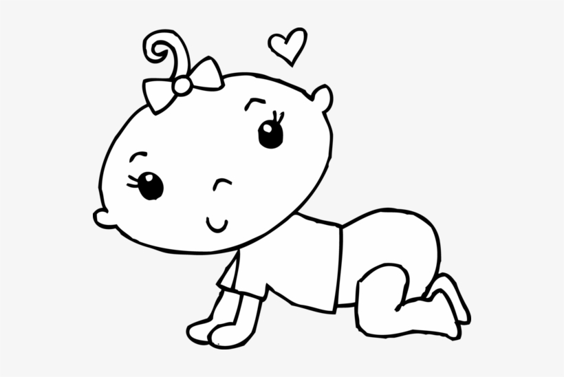 Black Babies Cliparts - Baby Clip Art, transparent png #505770